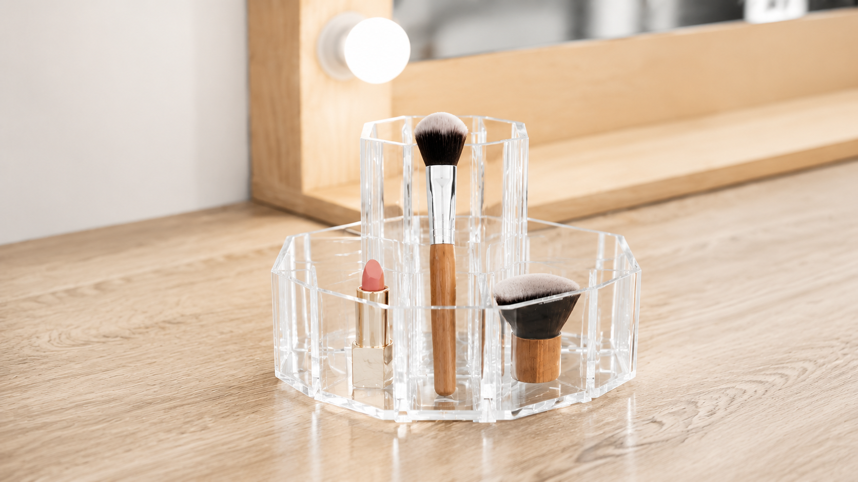 Rotating Cosmetic Display Stand