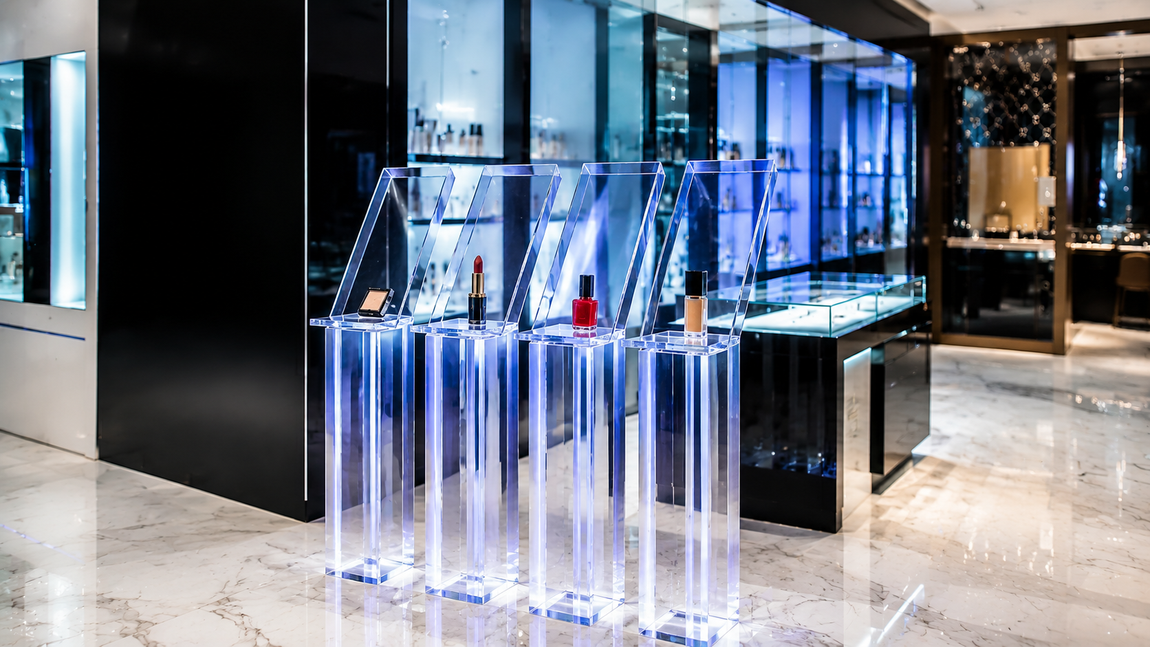 Private Label Cosmetic Display Stand